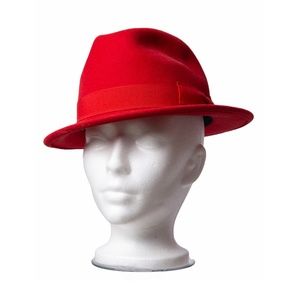 "55" Red Woman's Hat